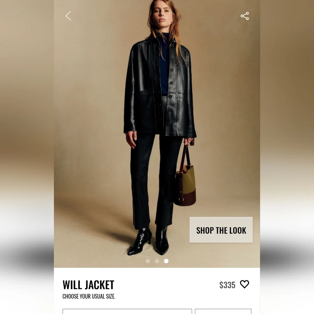 SOLD! NWT Sezane Will Jacket - Picture 8 of 16
